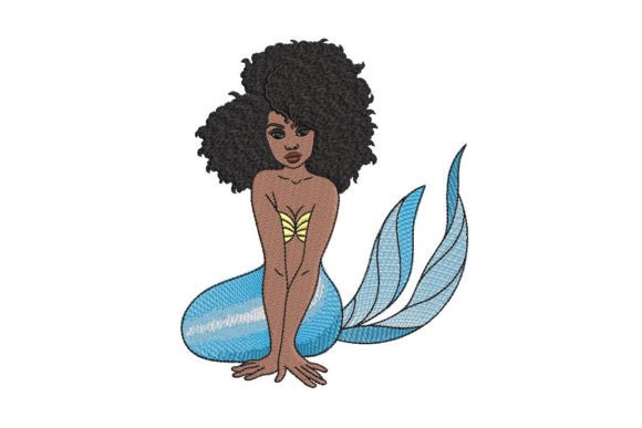 Black Mermaid Afro Girl: A Seller's Review