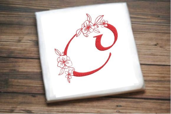 C Floral Monogram Letter: A Designer's Review