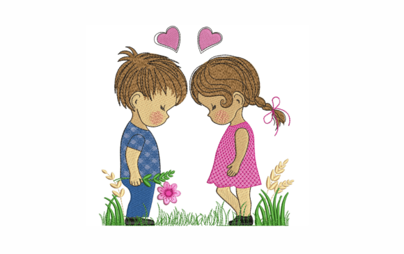 Couple of Lovers: A Valentine's Day Embroidery Review