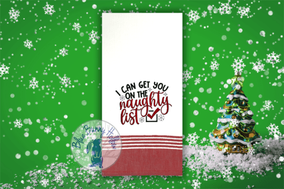 I Can Get You on the Naughty List Embroidery Review