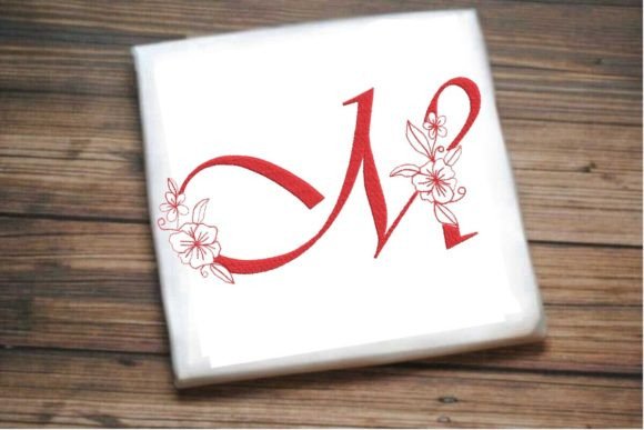 M Floral Monogram Letter: A Designer Review