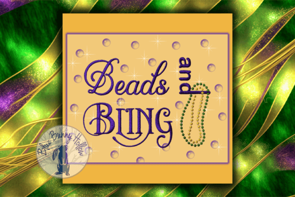 Review: Mardi Gras Beads and Bling Embroidery