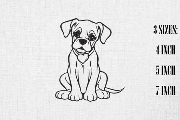 Valentine Cute Boxer Dog: A Designer Review