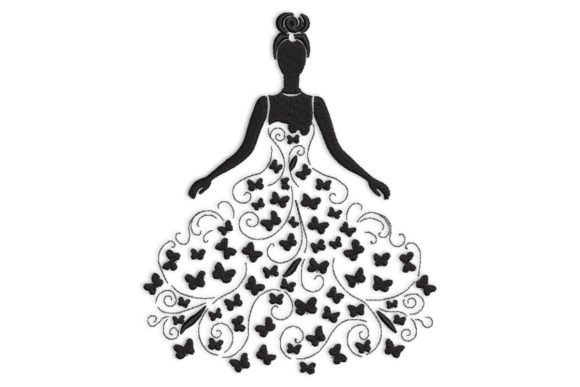 Wedding Silhouette Embroidery Design Review