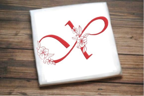 X Floral Monogram Letter: A Designer's Review